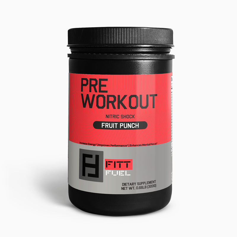 Nitric Shock Pre-Workout Powder (Fruit Punch)