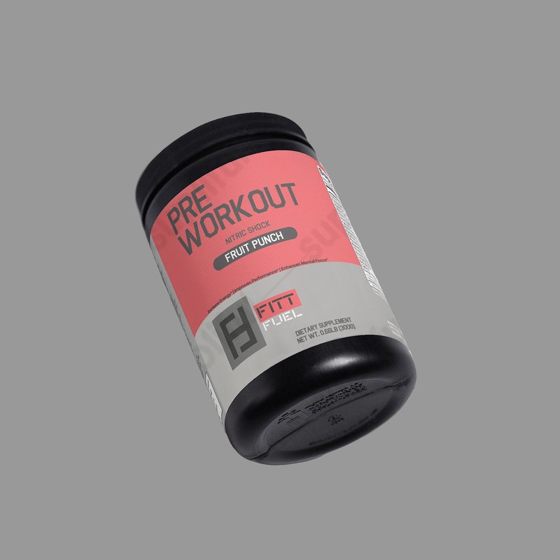 Nitric Shock Pre-Workout Powder (Fruit Punch)