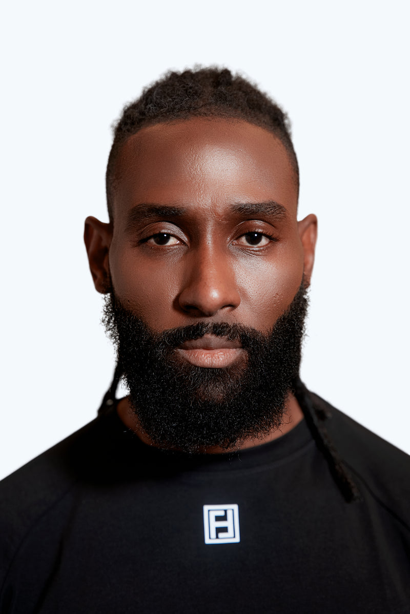 Men's performance Top Gym T-shirt - Black