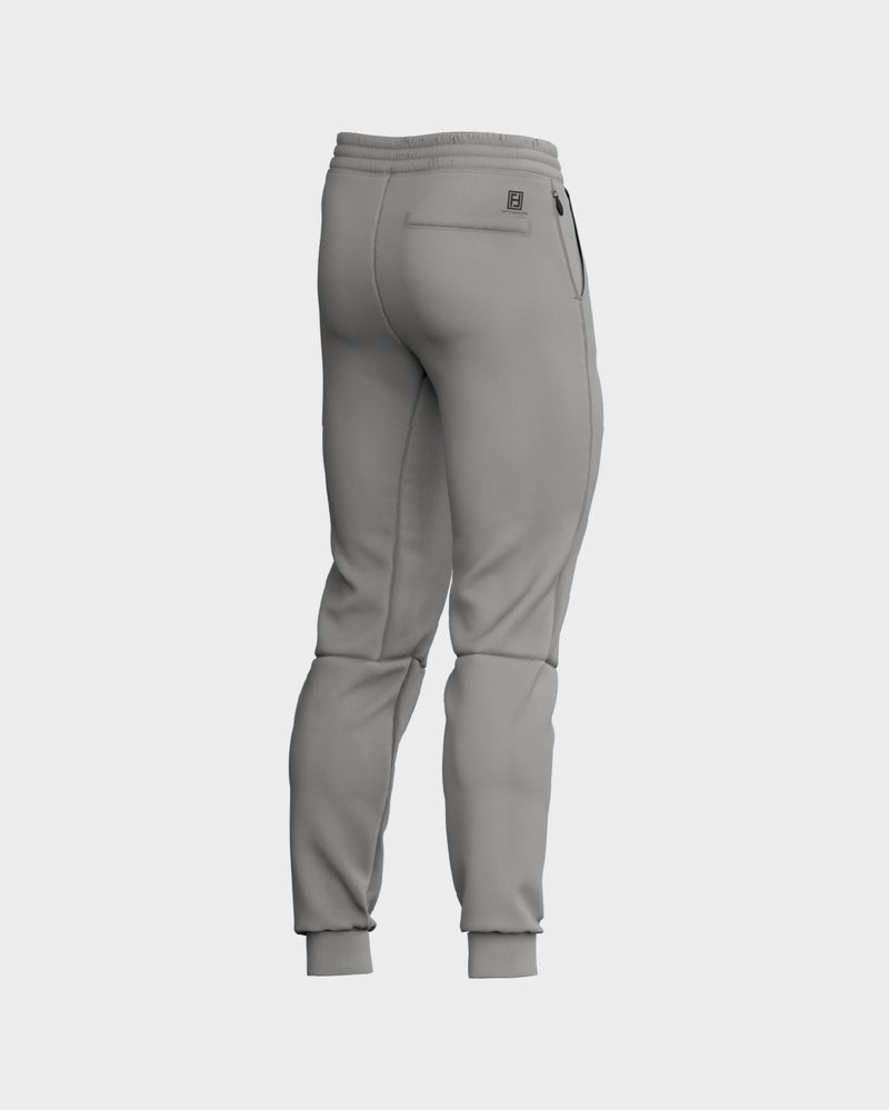 Mens Fitted Active Joggers - Gray
