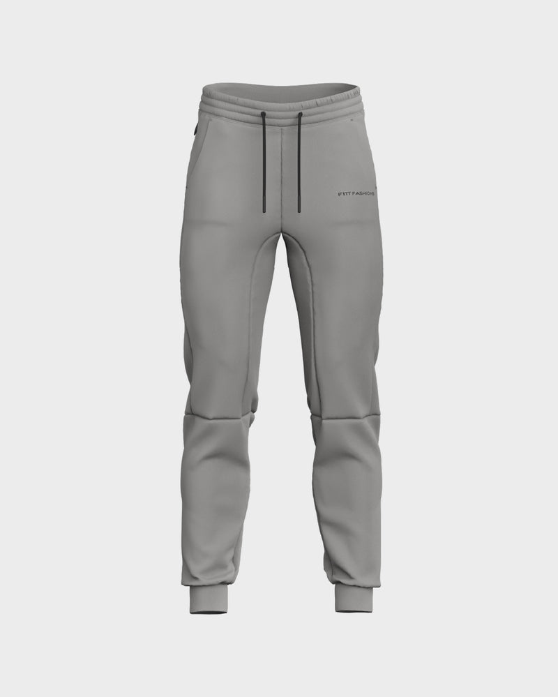 Mens Fitted Active Joggers - Gray