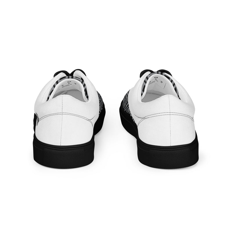 Women’s lace-up canvas shoes